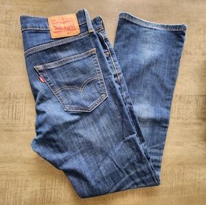 LEVI 527 - Blue Jeans, Bootcut, Size 33W 32L
